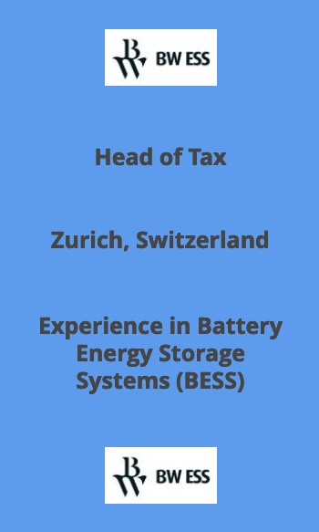 Head of Tax