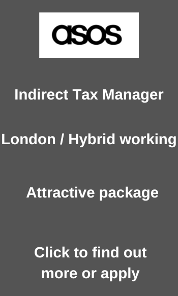 Indirect Tax Manager, ASOS