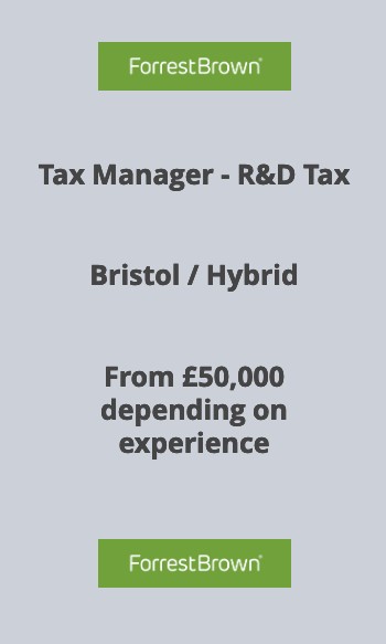 R&D Tax Manager