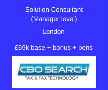 Solution Consultant (Manager level), London